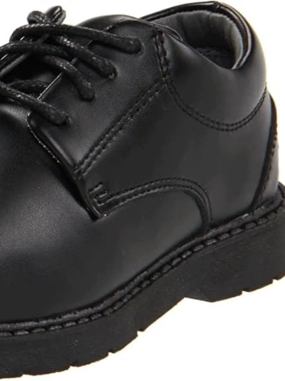 School Issue Scholar 5200 Uniform Shoe (Toddler/Little Kid/Big Kid)Black Leather